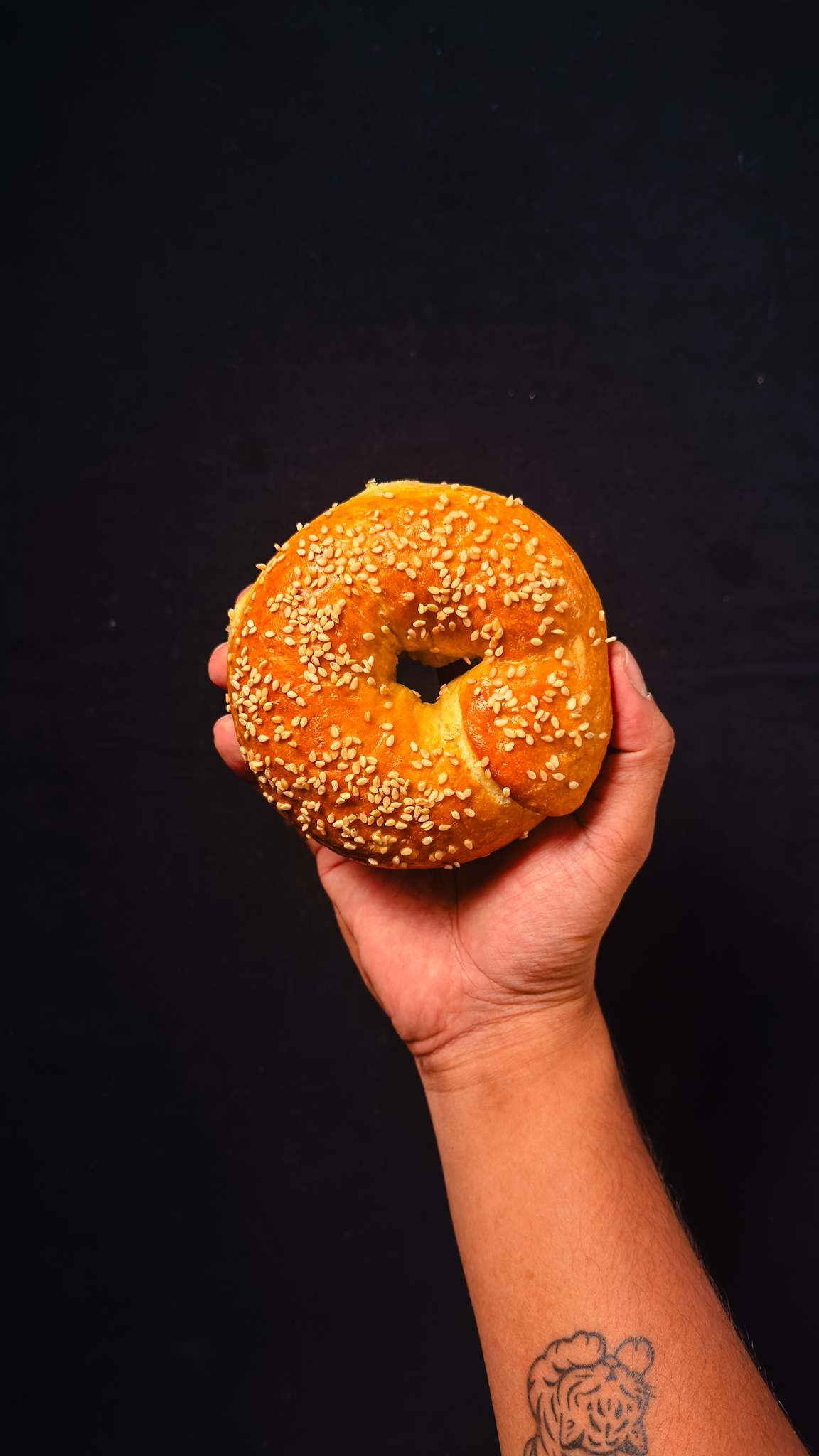Raw Mango Bagels
